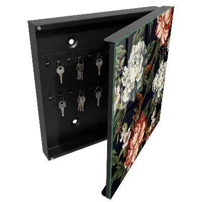 Key cabinet Flowers of nature