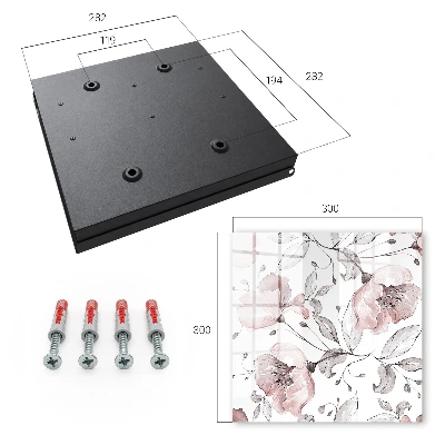 Key cabinet Romantic pattern