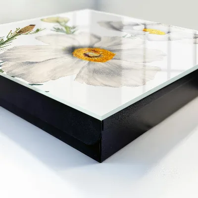 Wall mounted key box Flowers nature