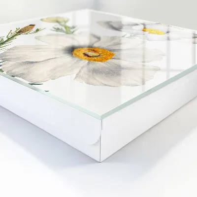 Wall mounted key box Flowers nature