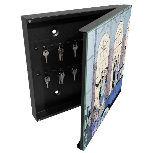 Key cabinet Blue party