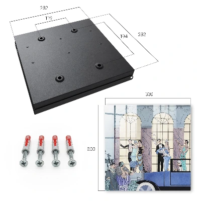 Key cabinet Blue party