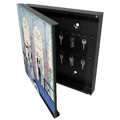 Key cabinet Blue party