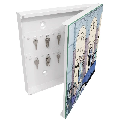 Key cabinet Blue party