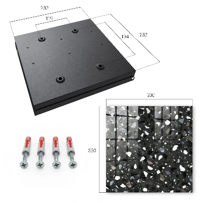 Wall mounted key box Stylish mosaic