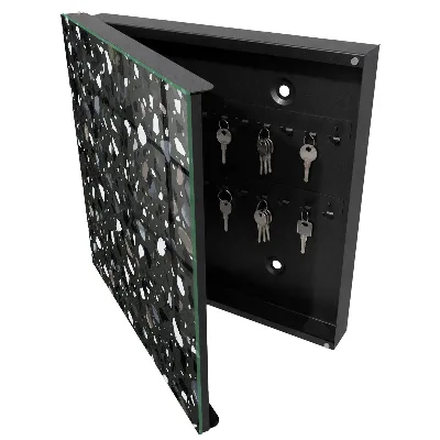 Wall mounted key box Stylish mosaic