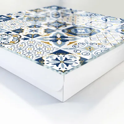 Key box for wall Colorful tiles