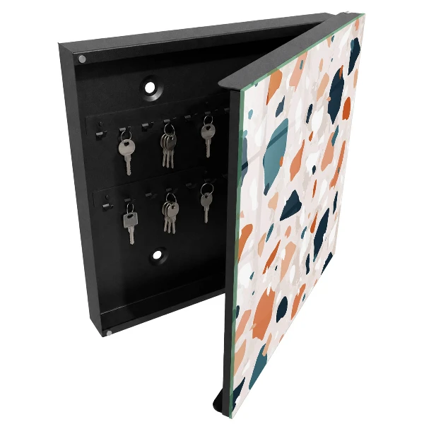 Key cabinet Colorful chaos