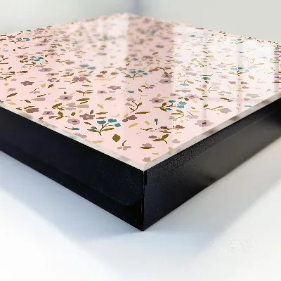 Key box for wall Floral pattern