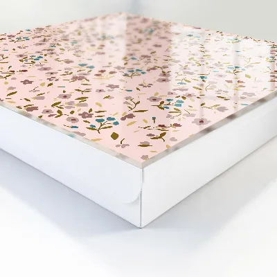 Key box for wall Floral pattern