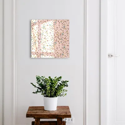 Key box for wall Floral pattern