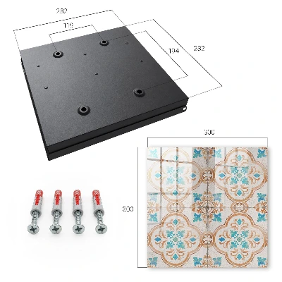Key cabinet Tile pattern