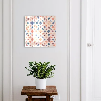 Key box for wall Geometric pattern