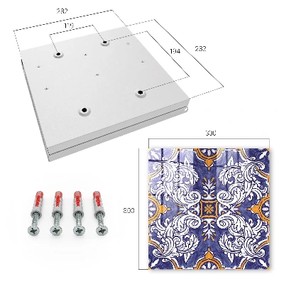 Wall mounted key box Plant ornament