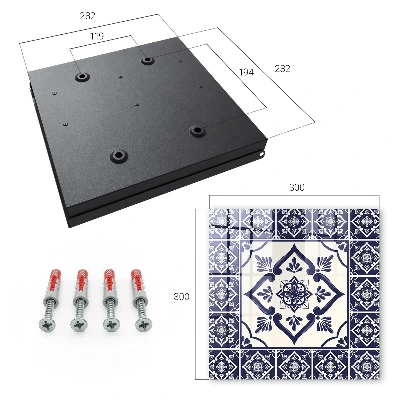Wall mounted key box Classic elegance