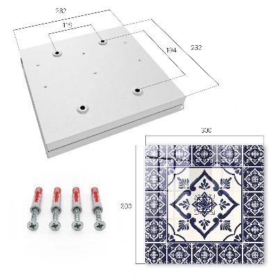 Wall mounted key box Classic elegance