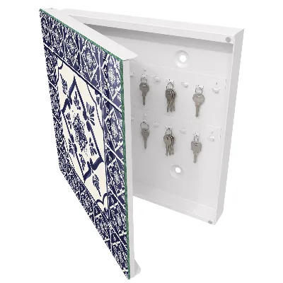 Wall mounted key box Classic elegance