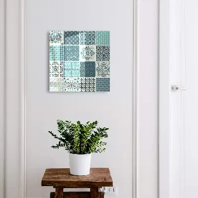 Key cabinet Retro mosaic