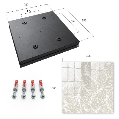 Key box for wall Calm leaves