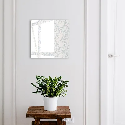 Wall mounted key box Floral pattern