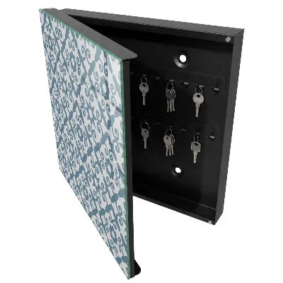 Key cabinet Geometric elegance