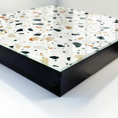 Wall mounted key box Terrazzo pattern