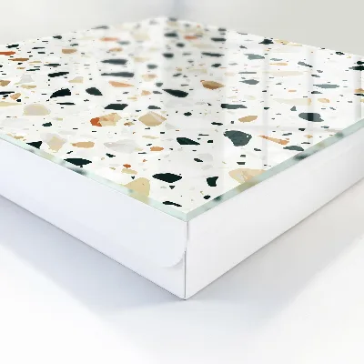 Wall mounted key box Terrazzo pattern