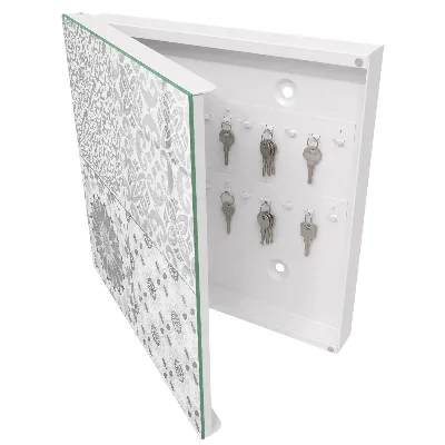 Key cabinet Geometric patterns