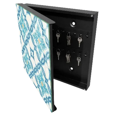 Wall mounted key box Decorative mosaic