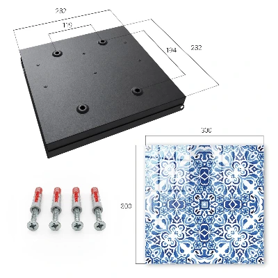 Key box for wall Tile ornaments