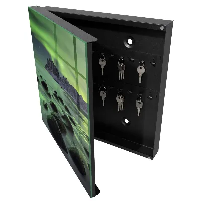Key cabinet Northern lights