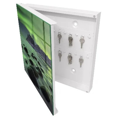 Key cabinet Northern lights