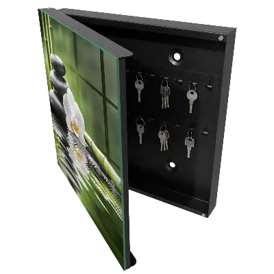 Key box for wall Zen orchid