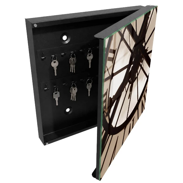 Wall mounted key box Industrial elegance