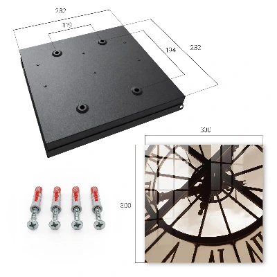 Wall mounted key box Industrial elegance