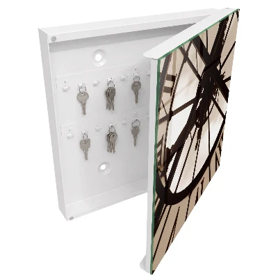 Wall mounted key box Industrial elegance