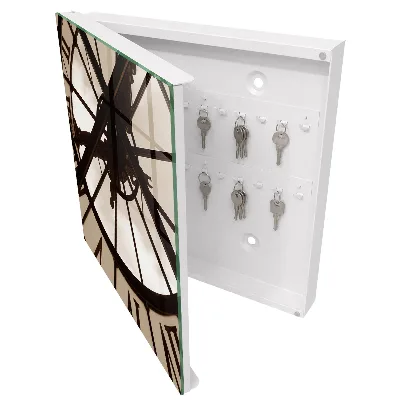 Wall mounted key box Industrial elegance