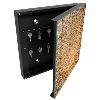 Key box for wall Geometric ornament