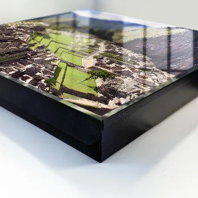 Wall mounted key box Mountain town