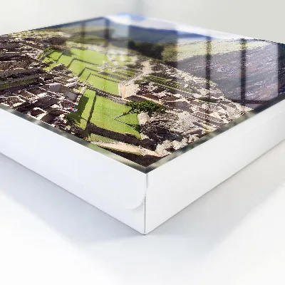 Wall mounted key box Mountain town
