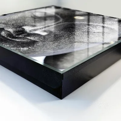 Wall mounted key box Zen portrait