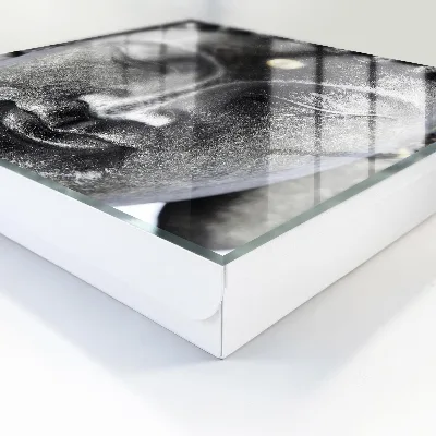 Wall mounted key box Zen portrait