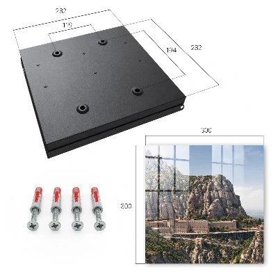 Key box for wall Mountain architecture