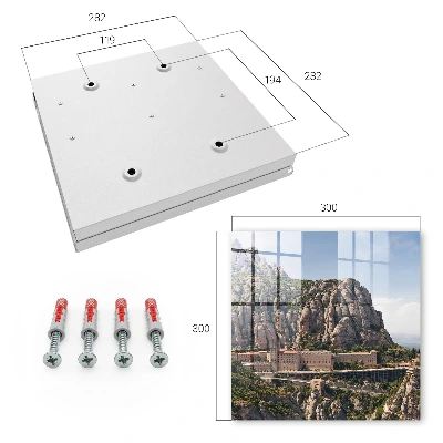 Key box for wall Mountain architecture