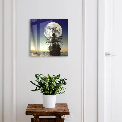 Key box for wall Night sails