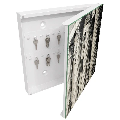Wall mounted key box Antique columns