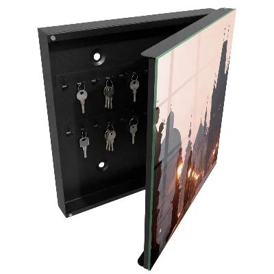 Key box for wall Historic bridge