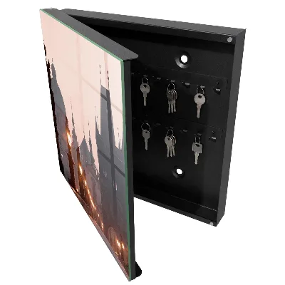 Key box for wall Historic bridge