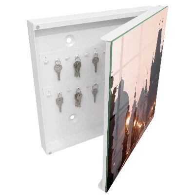 Key box for wall Historic bridge