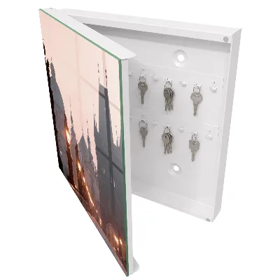 Key box for wall Historic bridge